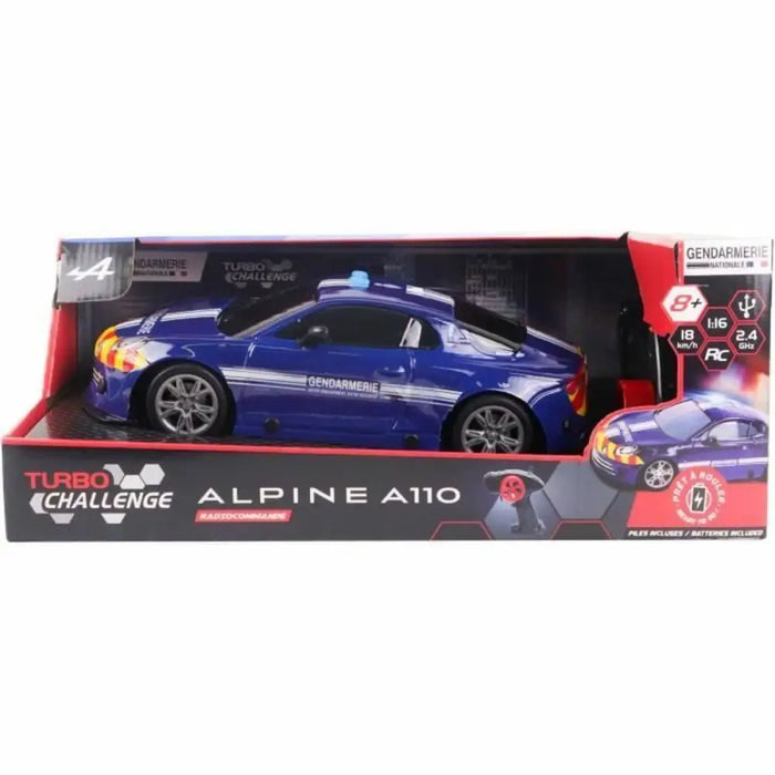 Кола с Радиоуправление Turbo Challenge Alpine A110 Син