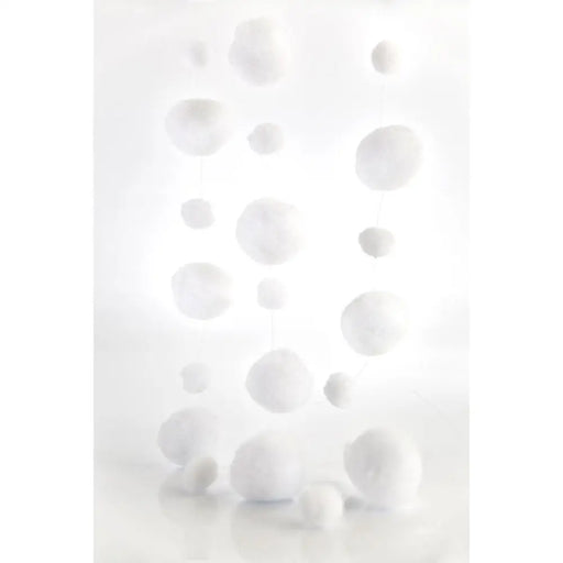 КОЛЕДЕН ГИРЛЯНД СНЕЖНИ ТОПКИ 180CM EUROLAMP 600-40380