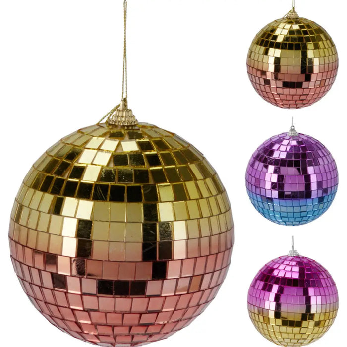 КОЛЕДНА ДИСКО ТОПКА 15CM AWT200680