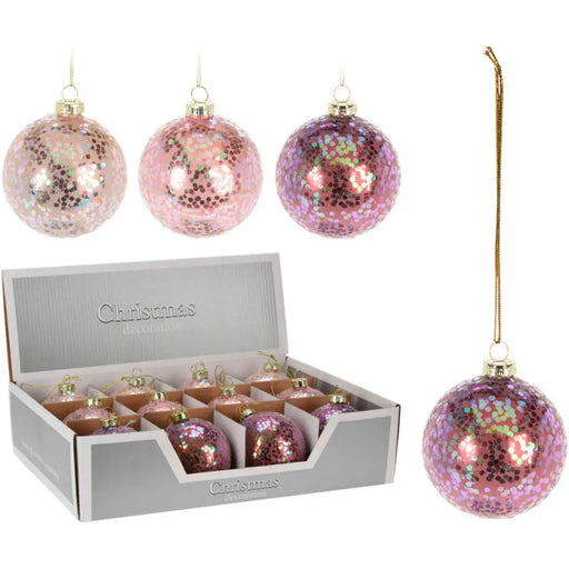 КОЛЕДНА ТОПКА 8CM HOME & STYLING ABT620230
