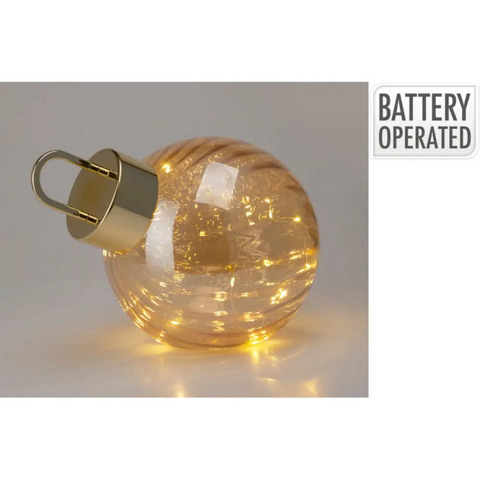 КОЛЕДНА ТОПКА LED 20CM ABR220270