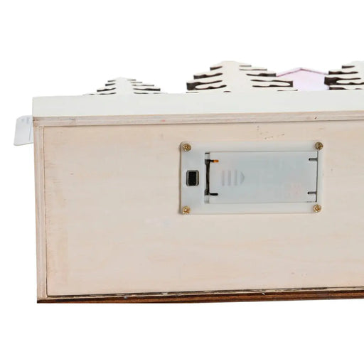 Коледна Украса DKD Home Decor Червен Розов 21 x 9,5 x 19 cm