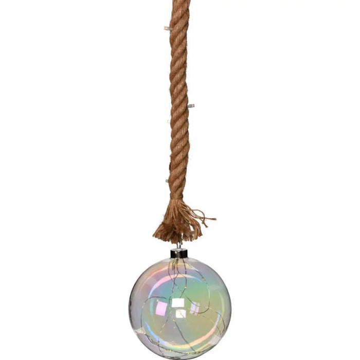 КОЛЕДНА ТОПКА 15CM LED ABR522580