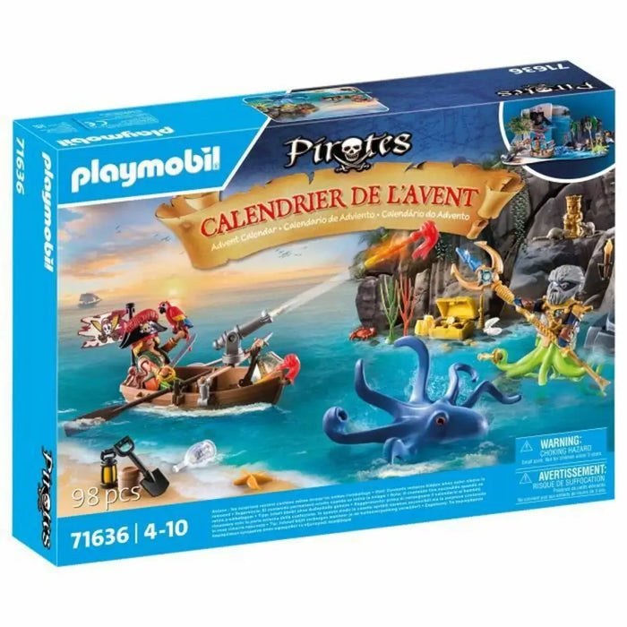 Коледен Календар Playmobil 71636 Pirate Advent Calendar
