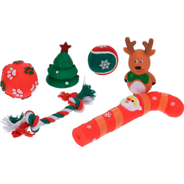 КОЛЕДЕН КОМПЛЕКТ ИГРАЧКИ ЗА КУЧЕ DOGS COLLECTION 491800570