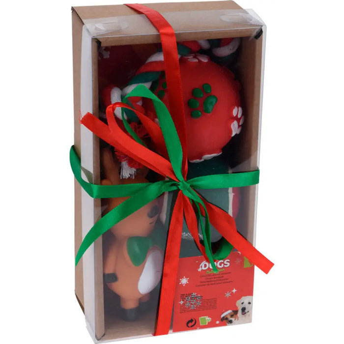 КОЛЕДЕН КОМПЛЕКТ ИГРАЧКИ ЗА КУЧЕ DOGS COLLECTION 491800570