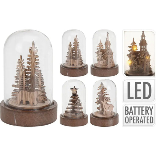 КОЛЕДЕН КУПОЛ ЕЛХА LED 9СМ AX5301626/AX5350420