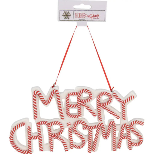 КОЛЕДЕН НАДПИС ВЕСЕЛА КОЛЕДА 12CM HOME&STYLING CAA235000