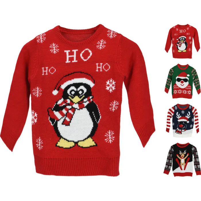 КОЛЕДЕН ПУЛОВЕР ЗА ДЕЦА AAE332240