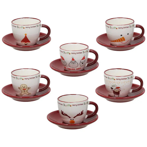 КОЛЕДЕН СЕРВИЗ ЗА КАФЕ 12 ЧАСТИ TOGNANA 91533