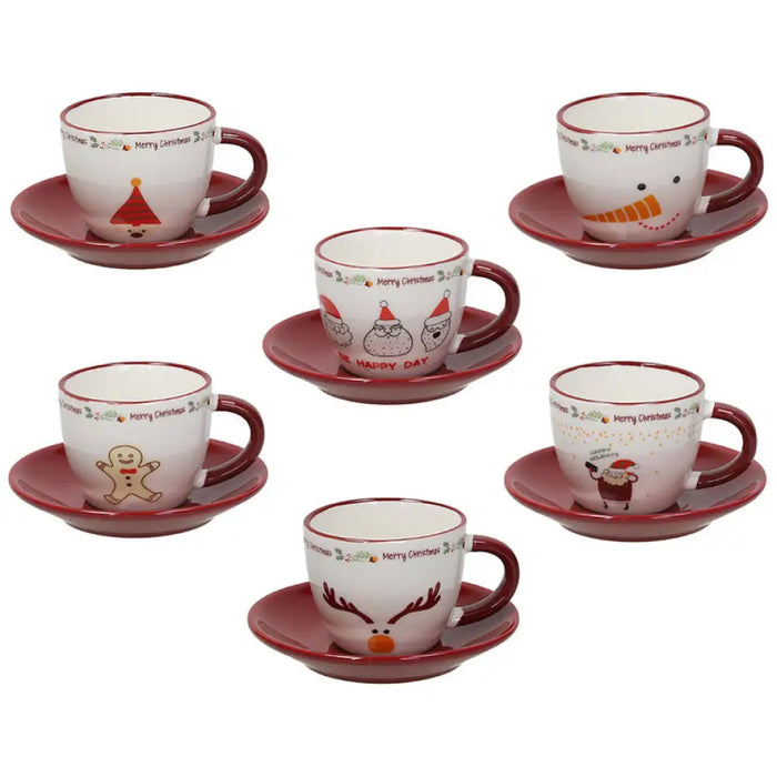 КОЛЕДЕН СЕРВИЗ ЗА КАФЕ 12 ЧАСТИ TOGNANA 91533