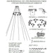 КОЛЕДЕН СЕТ ЗА ФЛАГШТОК 1200CM БЕЗ ОСВЕТЛЕНИЕ EGLO SYSTEM