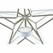 Коледен Свещник DKD Home Decor Златен Сребрист Звезда 16 x