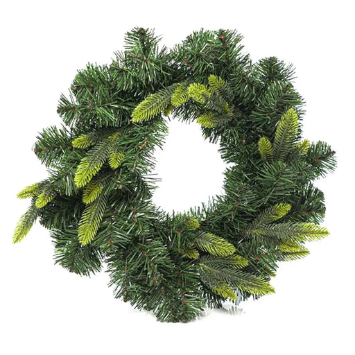 КОЛЕДЕН ВЕНЕЦ 104 ВРЪХЧЕТА 50CM EUROLAMP 14412