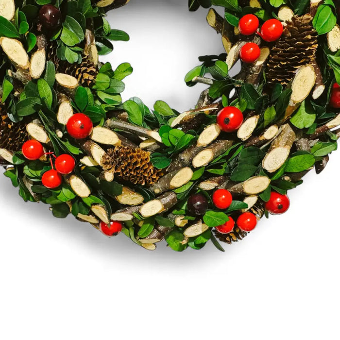 КОЛЕДЕН ВЕНЕЦ 28.5CM HD HD-11105