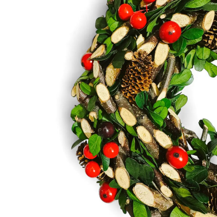 КОЛЕДЕН ВЕНЕЦ 28.5CM HD HD-11105