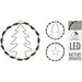 КОЛЕДЕН ВЕНЕЦ 33CM С LED ОСВЕТЛЕНИЕ AMZ105820