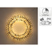 КОЛЕДЕН ВЕНЕЦ 38CM С LED ОСВЕТЛЕНИЕ AMZ112260