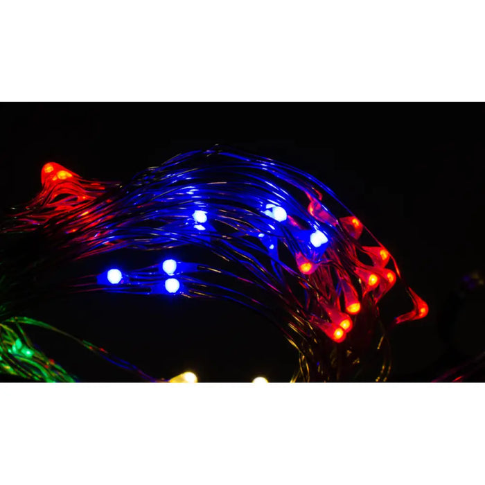 КОЛЕДНО ОСВЕТЛЕНИЕ КАСКАДА КУПЪР 60CM 60LED ENIGMA ET240-M