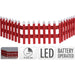 КОЛЕДНА ДЕКО ОГРАДКА LED 90Х20СМ ACW004150