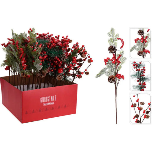 КОЛЕДНА ДЕКОРАЦИЯ КЛОНКА 49СМ HOME & STYLING CAA723350