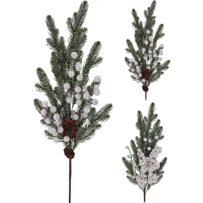 КОЛЕДНА ДЕКОРАЦИЯ КЛОНКА 60CM CAA120670