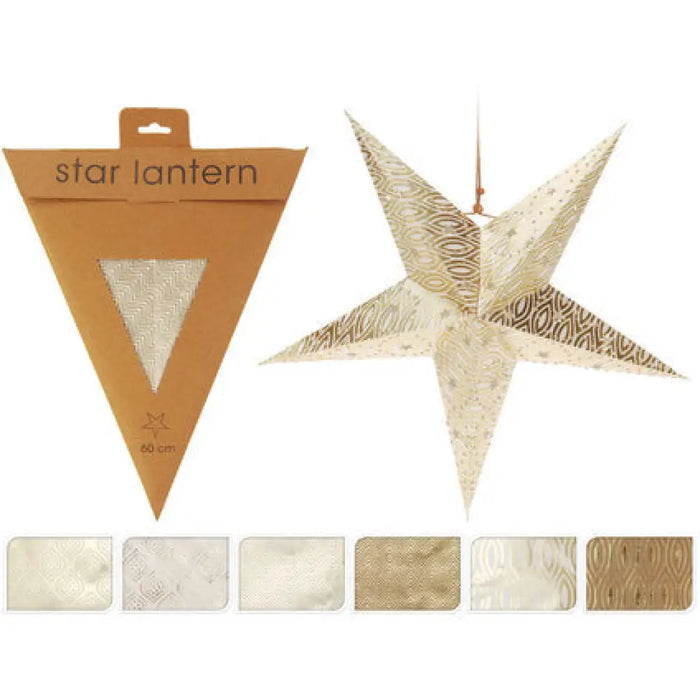 КОЛЕДНА ДЕКОРАЦИЯ ЗВЕЗДА 60СМ A59103200