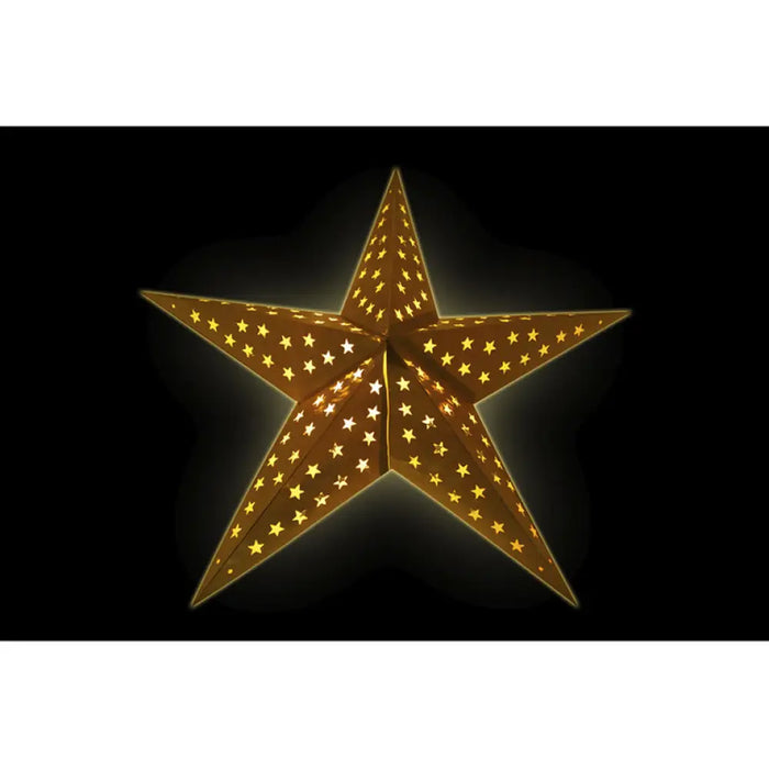 КОЛЕДНА ДЕКОРАЦИЯ ЗВЕЗДА 60СМ ENIGMA