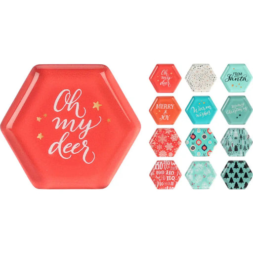 КОЛЕДНА ДЕКОРАЦИЯ МАГНИТ 5СМ ALX618410