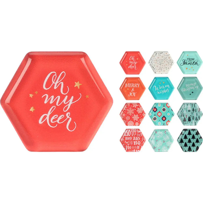 КОЛЕДНА ДЕКОРАЦИЯ МАГНИТ 5СМ ALX618410