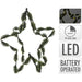 КОЛЕДНА ФИГУРА ЗВЕЗДА 35CM 30LED AMZ105870