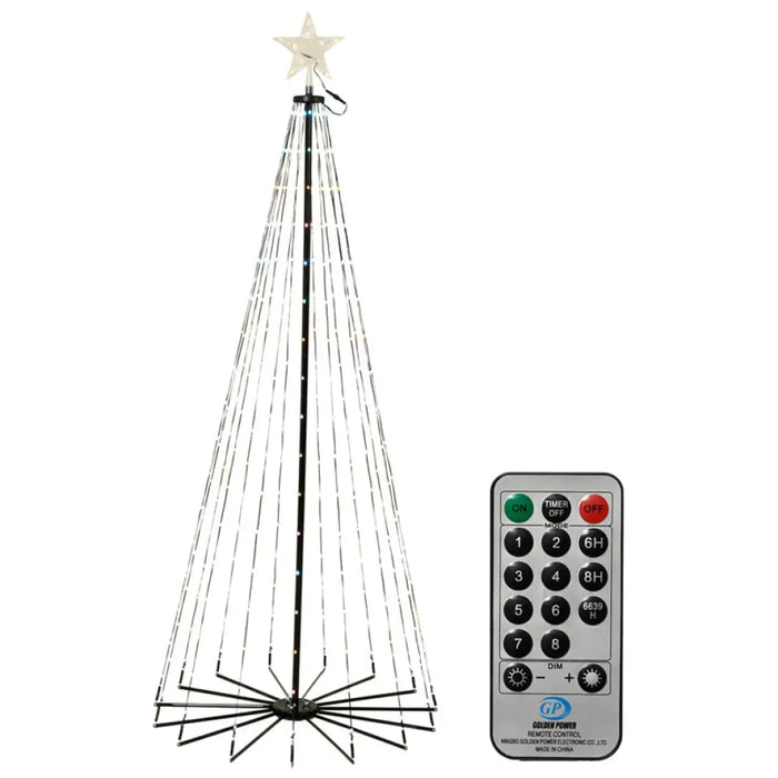 КОЛЕДНА ФИГУРА ДЪРВО 180CM 265LED KAEMINGK