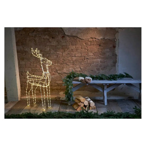 КОЛЕДНА ФИГУРА ЕЛЕН 105CM 220LED EGLO TUBY DEER