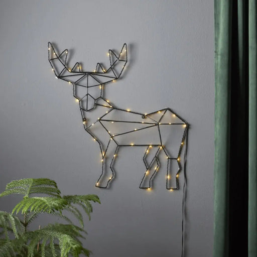 КОЛЕДНА ФИГУРА ЕЛЕН СВЕТЕЩ WW 49X47X4CM 59LED EGLO