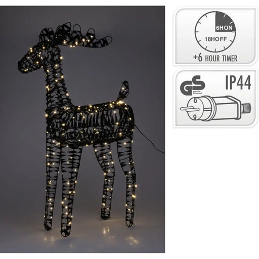 КОЛЕДНА ФИГУРА ЕЛЕН 80CM LED AMZ112650