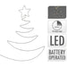 КОЛЕДНА ФИГУРА ЕЛХА 60CM 36LED AMZ107230