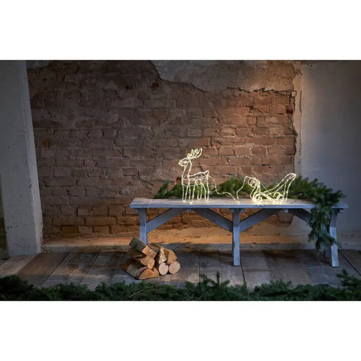 КОЛЕДНА ФИГУРА ШЕЙНА С ЕЛЕН 40X110CM 158LED EGLO