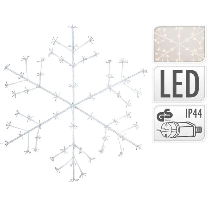 КОЛЕДНА ФИГУРА СНЕЖИНКА 150CM 480LED AXZ204080