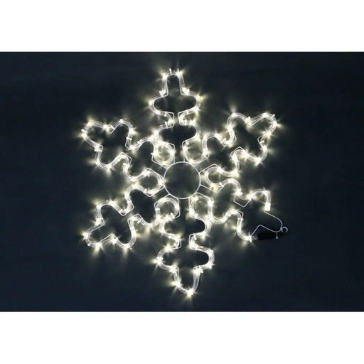 КОЛЕДНА ФИГУРА СНЕЖИНКА 56CM 96LED ENIGMA ET404-K