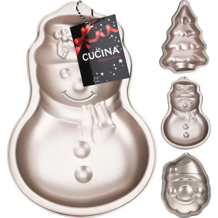 КОЛЕДНА ФОРМА ЗА КЕКС 19Х4Х27CM LA CUCINA 170113090