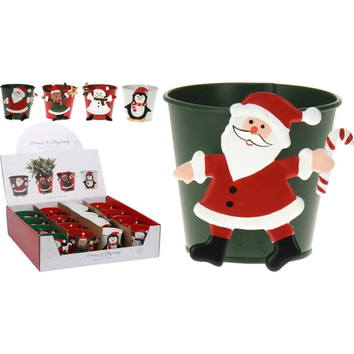 КОЛЕДНА КАШПА С ФИГУРА 8СМ HOME & STYLING DH8057960