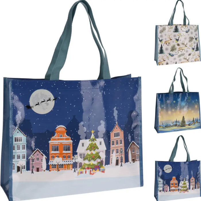 КОЛЕДНА ПАЗАРСКА ЧАНТА 34X42X13CM FC4999920