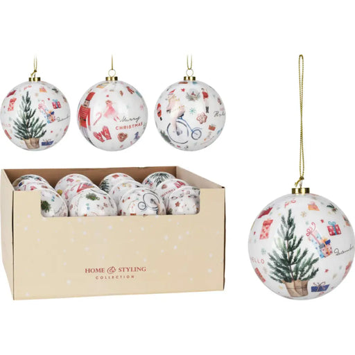 КОЛЕДНА ТОПКА 10CM HOME & STYLING