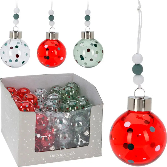 КОЛЕДНА ТОПКА 6CM HOME & STYLING ABJ432530