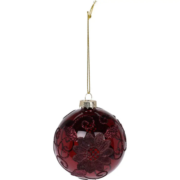 КОЛЕДНА ТОПКА 8CM HOME & STYLING ABR521880