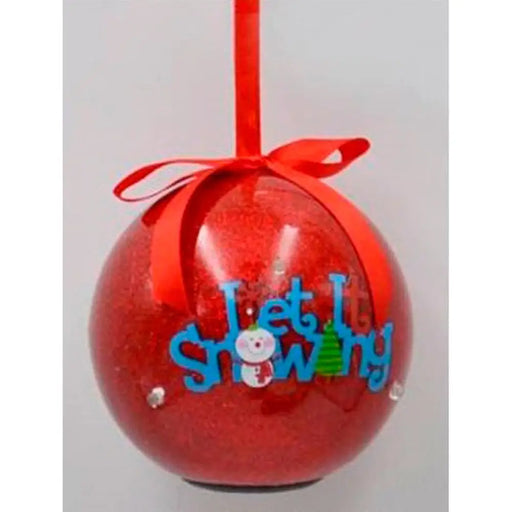 КОЛЕДНА ТОПКА 8CM LED