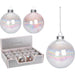 КОЛЕДНА ТОПКА 8CM СТЪКЛЕНА HOME & STYLING ABR521870