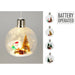 КОЛЕДНА ТОПКА LED 15CM AHR004240
