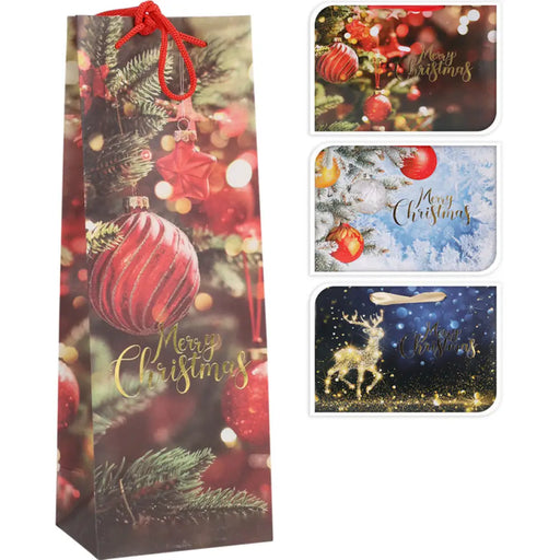 КОЛЕДНА ТОРБИЧКА ЗА БУТИЛКА ABD110690