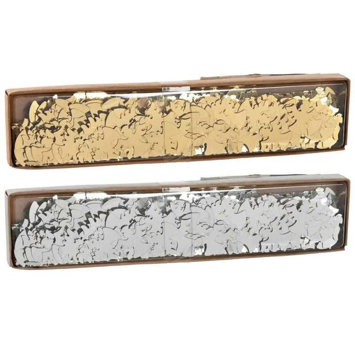 Коледна Украса DKD Home Decor Ангел (2 броя)